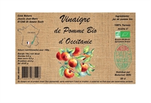 Vinaigre de pommes bio 50 cl